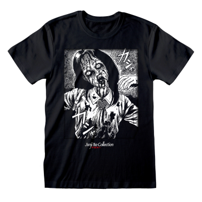 Junji-Ito - Bleeding (Unisex Black T-Shirt)  black