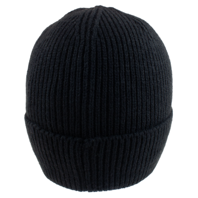 NASA - Worm Logo (Unisex Black Beanie)  Schwarz
