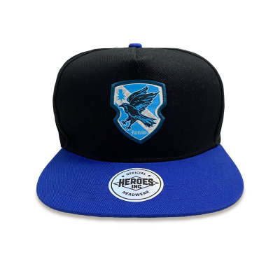 Harry Potter - Badge Ravenclaw (Unisex Black/Blue Snapback Cap)  Black/Blue