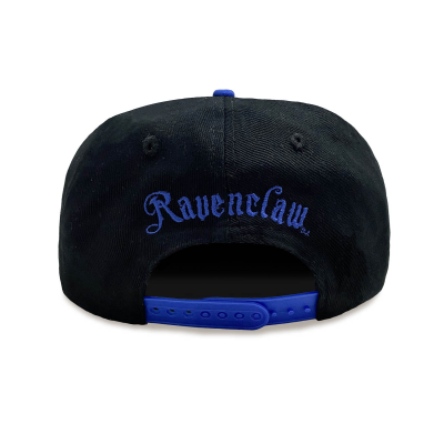 Harry Potter - Badge Ravenclaw (Unisex Black/Blue Snapback Cap)  Black/Blue