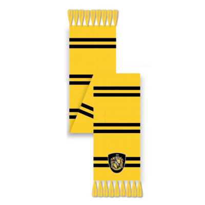 Harry Potter - House Hufflepuff (Unisex Yellow/Black Scarf)  Yellow/Black