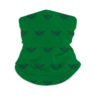 Nintendo Legend Of Zelda - Hyrule Pattern (Unisex Green Snood)  Grün