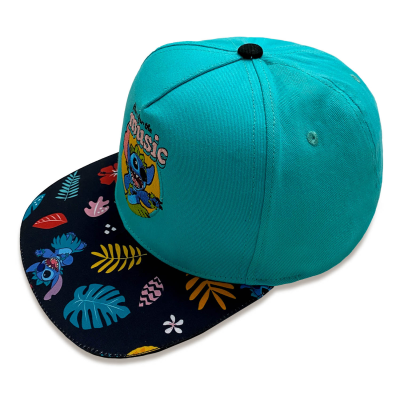 Disney Lilo And Stitch - Here For The Music (Snapback Cap) (Unisex Blue Snapback Cap)  Blau