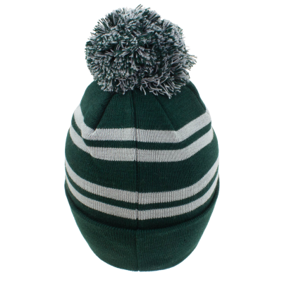 Harry Potter - House Slytherin (Unisex Black Beanie Pom)  black