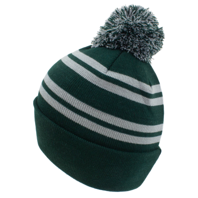 Harry Potter - House Slytherin (Unisex Black Beanie Pom)  black