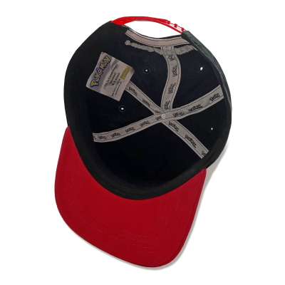 Pokemon - Trainer (Unisex Black Snapback Cap)  Schwarz