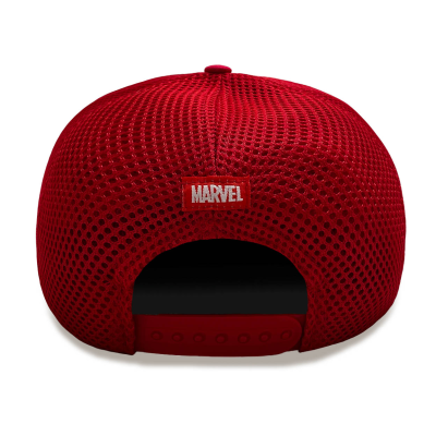 Marvel Comics Iron Man - Face (Unisex Red Snapback Cap)  Rot