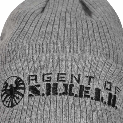 Marvel Comics Agents of S.H.I.E.L.D - Agent of Shield (Unisex Grey Beanie)  Grau