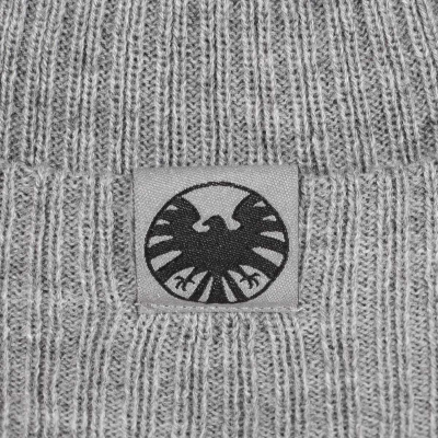 Marvel Comics Agents of S.H.I.E.L.D - Agent of Shield (Unisex Grey Beanie)  Grau