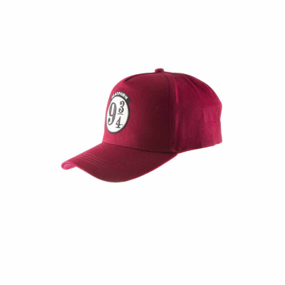 Harry Potter - Platform Badge (Unisex Red Baseball Cap)  red