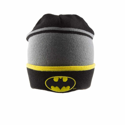 DC Batman - Logo (Unisex Black Beanie)  Schwarz