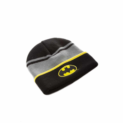 DC Batman - Logo (Unisex Black Beanie)  Schwarz