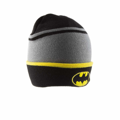DC Batman - Logo (Unisex Black Beanie)  Schwarz