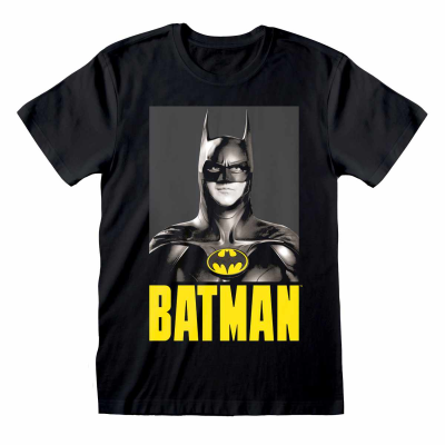 DC The Flash Movie - Keaton Batman (Unisex Black T-Shirt)  black