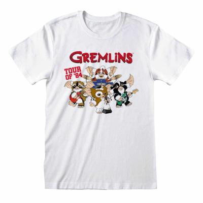 ** Gremlins - Tour of 84 (Unisex White T-Shirt)  ** weiß