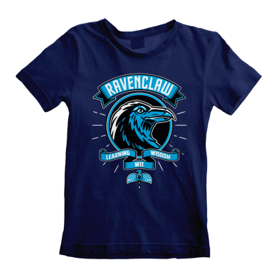 ** Harry Potter - Comic Style Ravenclaw (Unisex Blue T-Shirt) 3-4 Years ** Blau