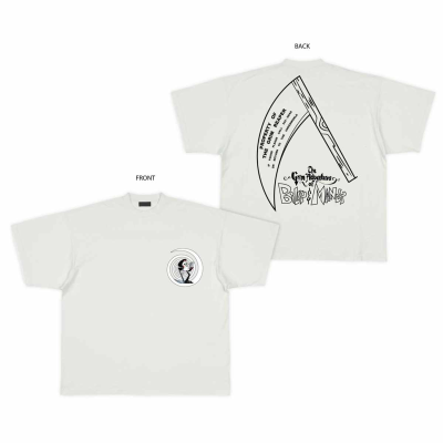 ** Grim Adventures Of Billy and Mandy, The - Grim (Unisex White T-Shirt)  ** weiß