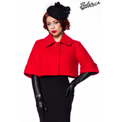 BELSIRA Belsira Premium Wolljäckchen rot