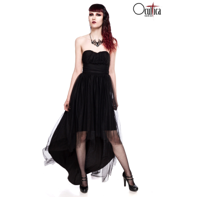 OCULTICA Tüll-Kleid black