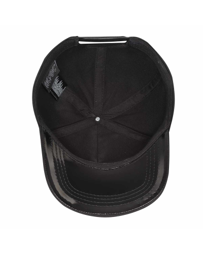 AC/DC - Shiny Black Logo (Unisex Black Snapback Cap)  Schwarz