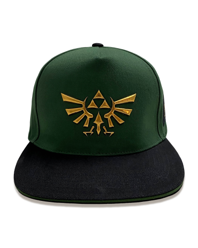 Nintendo Legend Of Zelda - Symbol (Unisex Green Snapback Cap)  Grün