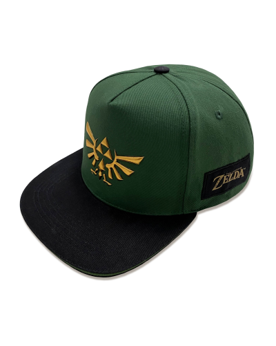 Nintendo Legend Of Zelda - Symbol (Unisex Green Snapback Cap)  Grün