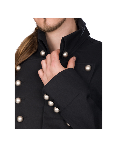 Aderlass Admiral Coat Denim Schwarz