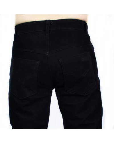 Aderlass Pants Nubuk Leather Schwarz