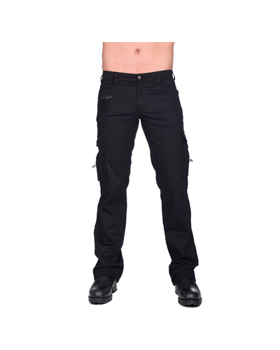 Black Pistol Explorer Pants Denim Schwarz