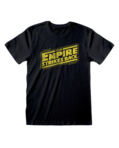 Star Wars - ESB Logo (Unisex Black T-Shirt)  Schwarz