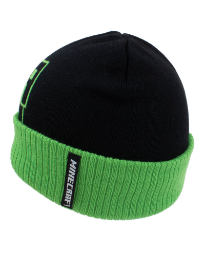Minecraft - Little Creeper (Unisex Black Beanie)  black