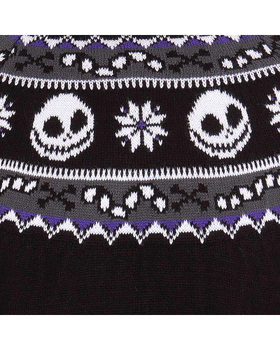 Nightmare Before Christmas - Jack Repeat (Unisex Knitted Jumper)  Multicolour