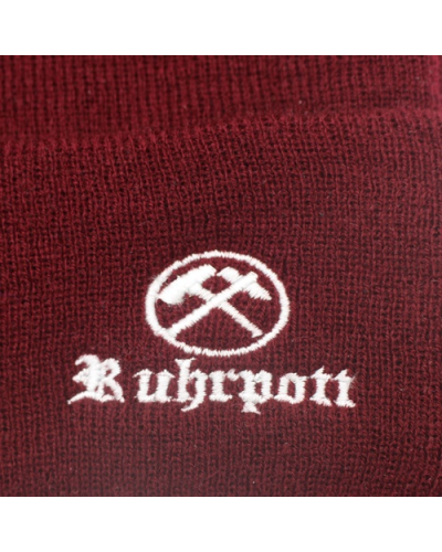 Mode Wichtig Beanie RUHRPOTT Bordeaux