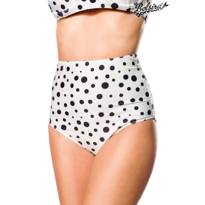 BELSIRA Bikinihöschen cream / black