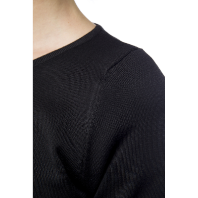 BELSIRA Vintage Strickjacke schwarz