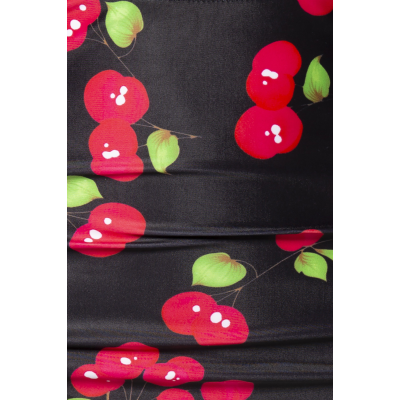 BELSIRA Badehöschen High Waist schwarz / pink