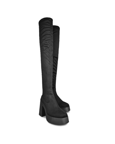 Altercore Daphne Faux Suede Black,  Schwarz