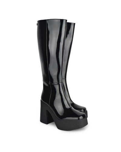 Altercore Clarissa Vegan Black Patent,  Patent