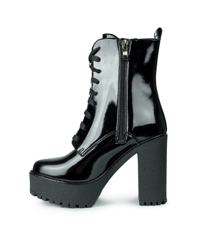 Altercore Ivy Vegan Black Patent,  Patent
