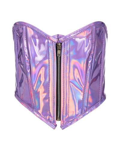 Aderlass Bustier Holo Blue-Purple