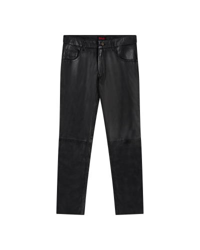 Aderlass Pants Nappa Leather Schwarz