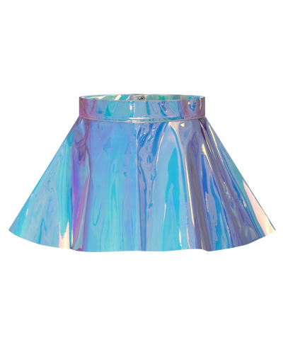Aderlass Mini Skirt Holo Silver-Pink
