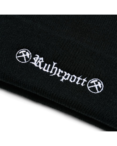 Mode Wichtig Beanie RUHRPOTT black
