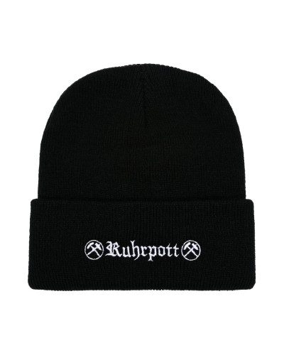 Mode Wichtig Beanie RUHRPOTT black