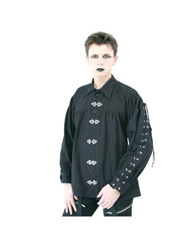 Aderlass Military Shirt Schwarz