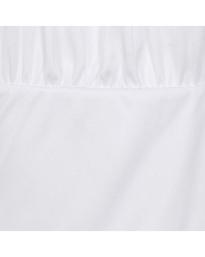 Aderlass Bat Sleeve Crop Top White