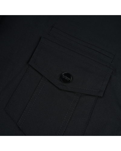 Aderlass Military Shirt Schwarz