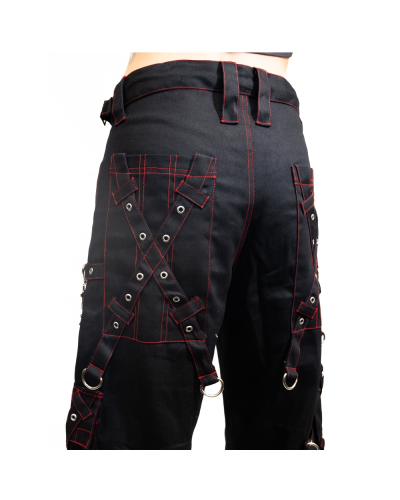 Aderlass Rave Pants black red