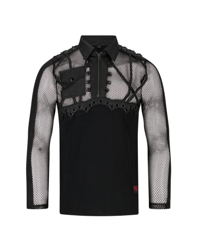 Aderlass Rave Top Schwarz