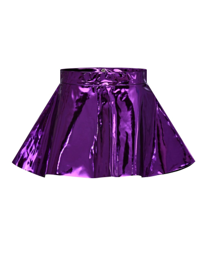 Aderlass Mini Skirt Holo Lila